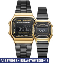 Load image into Gallery viewer, Casio Watch Couple Gold