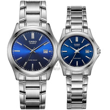 Load image into Gallery viewer, Casio Watch Couple Silver