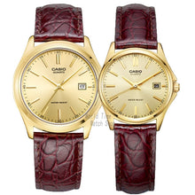 Load image into Gallery viewer, Casio Watch Couple Silver