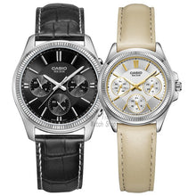 Load image into Gallery viewer, Casio Watch Couple Silver