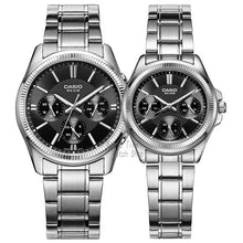 Load image into Gallery viewer, Casio Watch Couple Silver