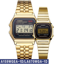 Load image into Gallery viewer, Casio Watch Couple Gold
