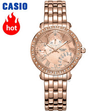 Load image into Gallery viewer, Casio watch Swarovski Crystal women
