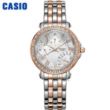 Load image into Gallery viewer, Casio watch Swarovski Crystal women
